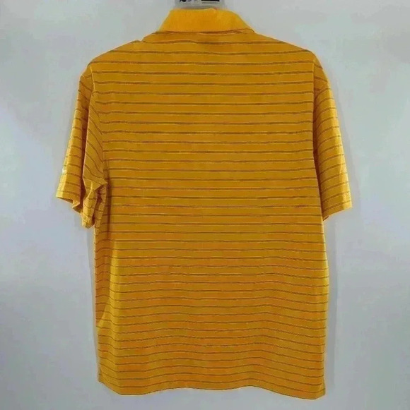 Nike Dri- Fit men's Nike Golf yellow polo size medium shirt - Picture 8 of 8